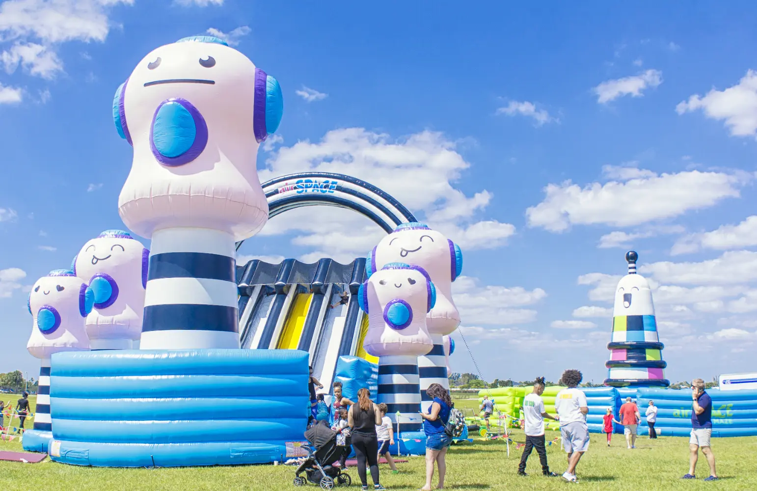 FUNBOX — The World's Biggest Bounce House — is at Park Meadows Mall