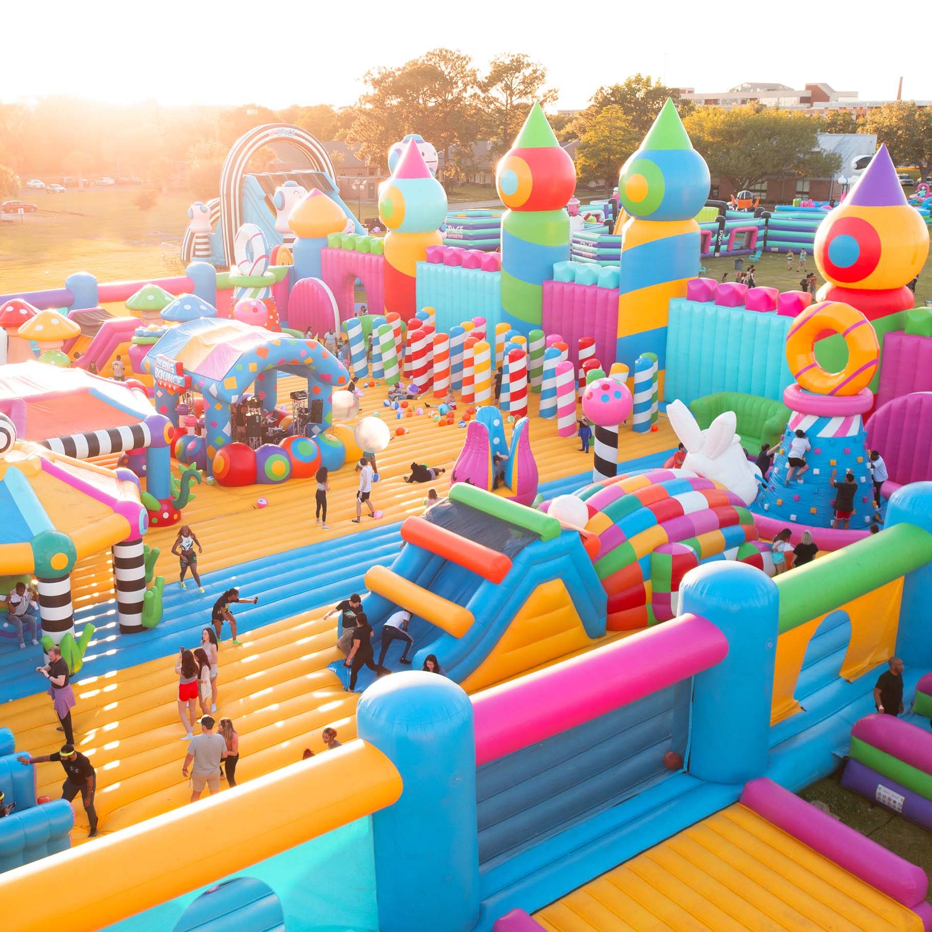 The Big Bounce America - The World's Biggest Bounce House!